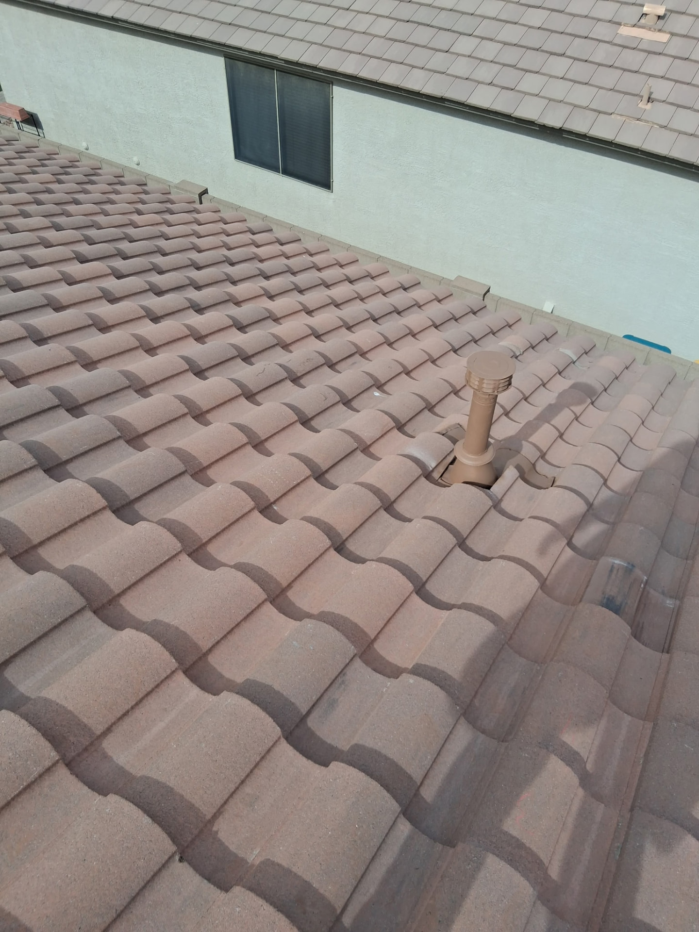 Tile Field With New Vent Boot, Tile roofing project by Rob's Roofing & Remodeling