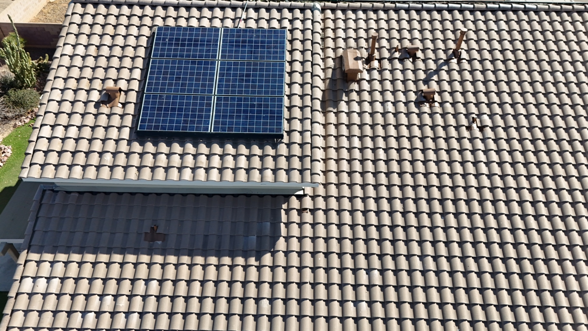Solar Array On New Tile, Tile roofing project by Rob's Roofing & Remodeling