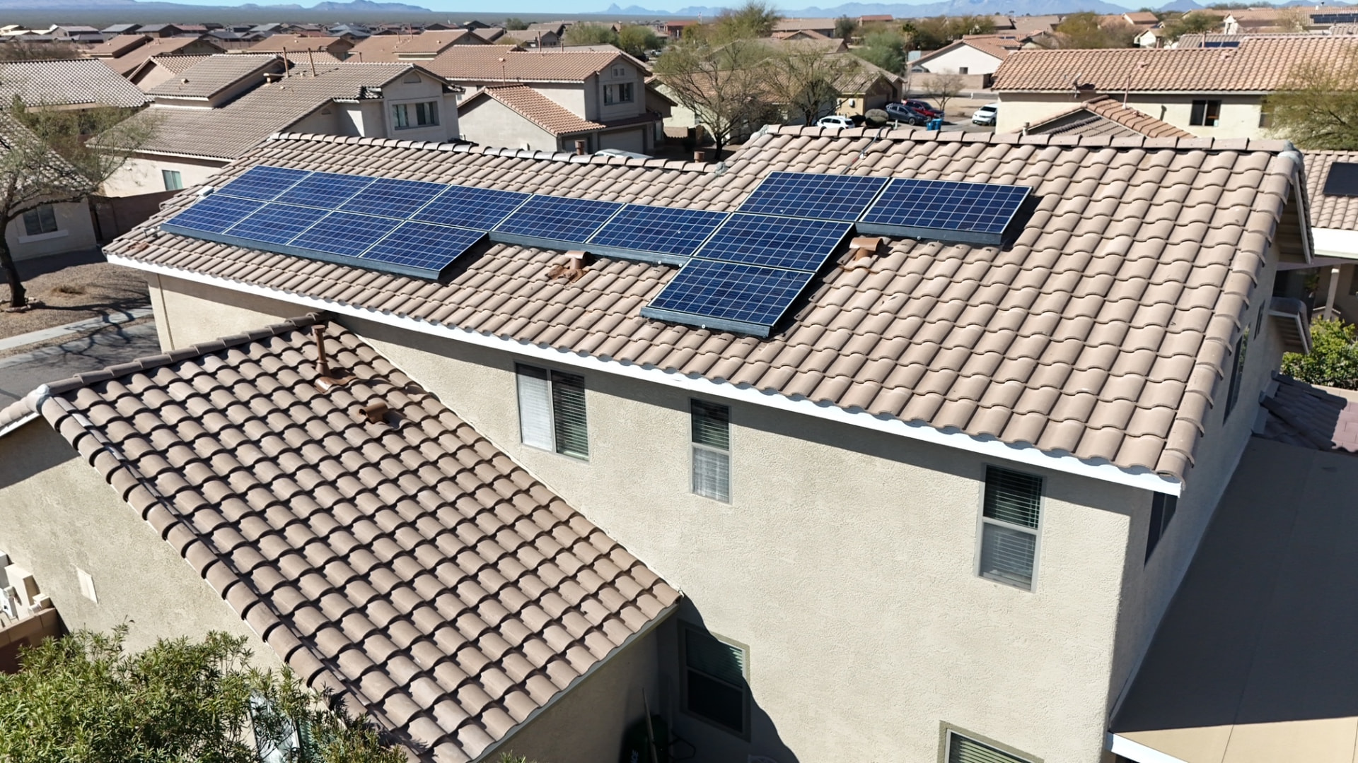 Solar Reset Over Barrel Tile, Tile roofing project by Rob's Roofing & Remodeling