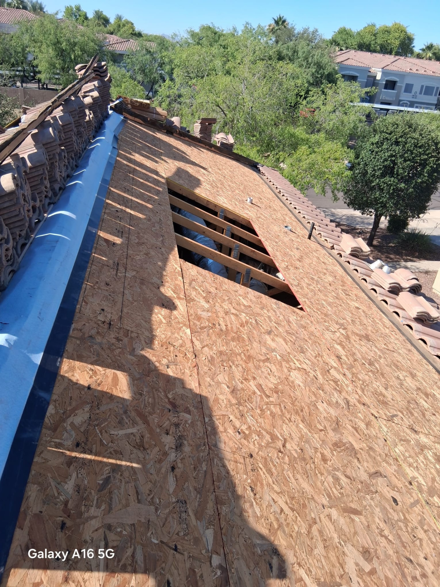Tile Tear-Off With Deck Damage, Tile roofing project by Rob's Roofing & Remodeling