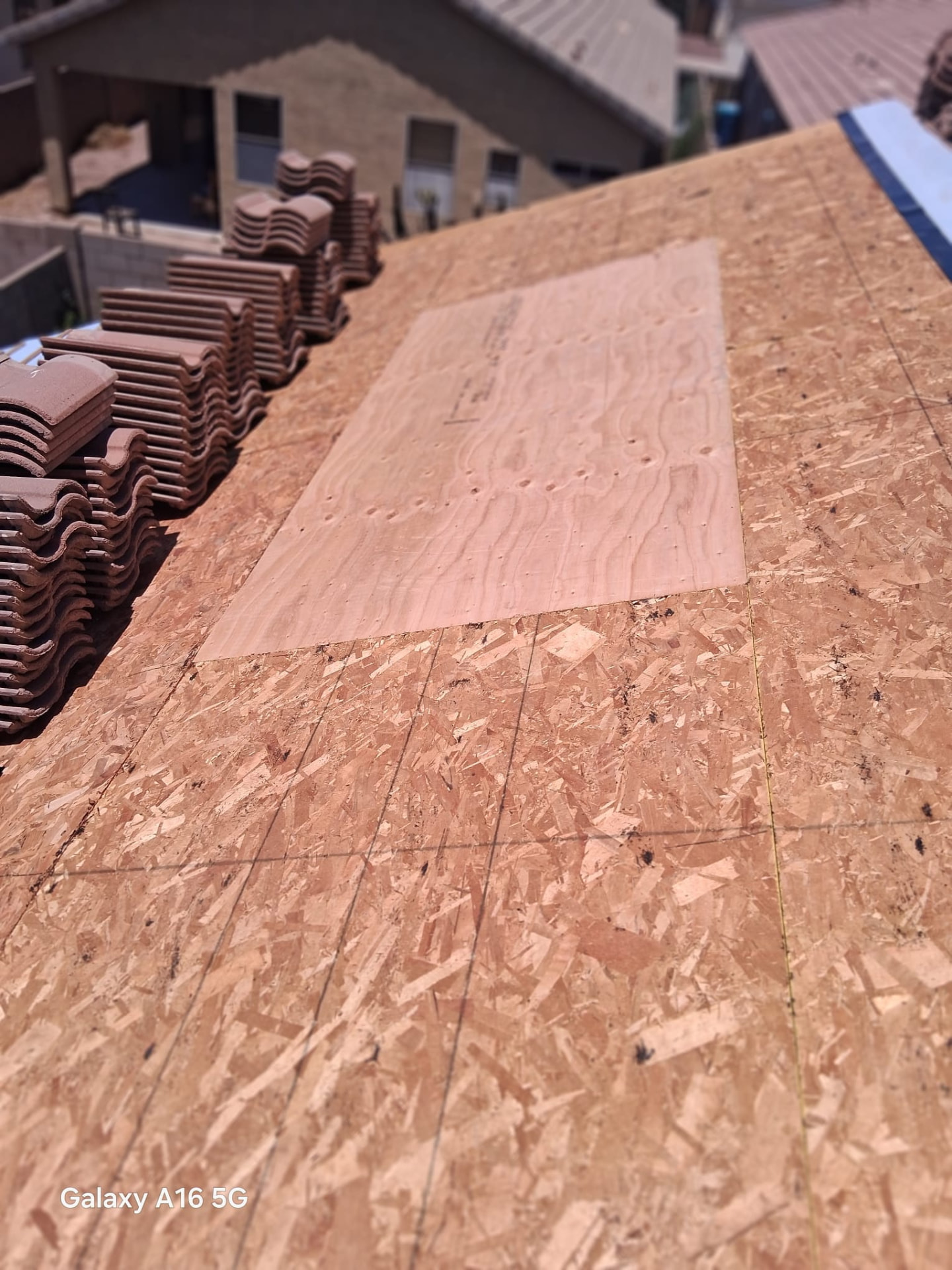 Leak Repaired, New Decking In, Tile roofing project by Rob's Roofing & Remodeling